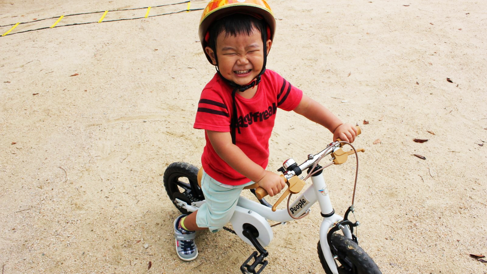 ケッターサイクルで、3歳息子が補助輪パスして一気に自転車デビュー