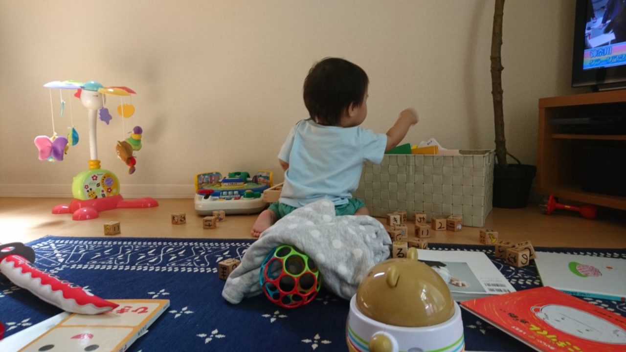 保育士ママが実践 1歳児のおもちゃ箱 目からウロコの簡単 整理法 ぎゅってweb