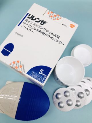 インフルエンザ治療薬　「リレンザ」ちゃんと吸入できてますか？