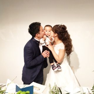 子どもがいてもできました【わたしの子連れ結婚式】