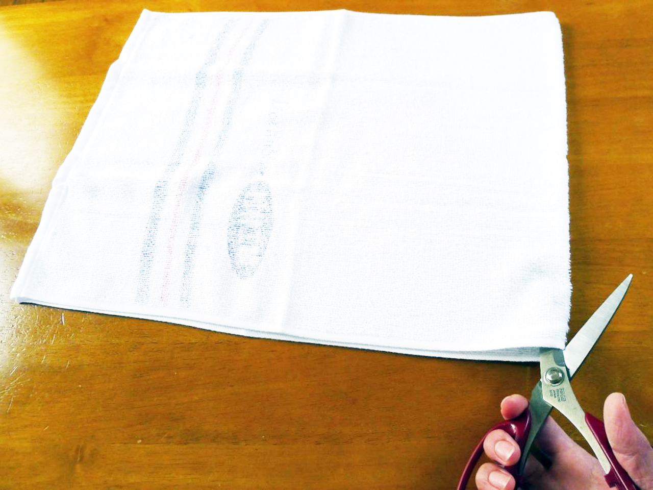 手縫いok 5分で完成 簡単な雑巾の作り方 アレンジで星やリボンにも ぎゅってweb