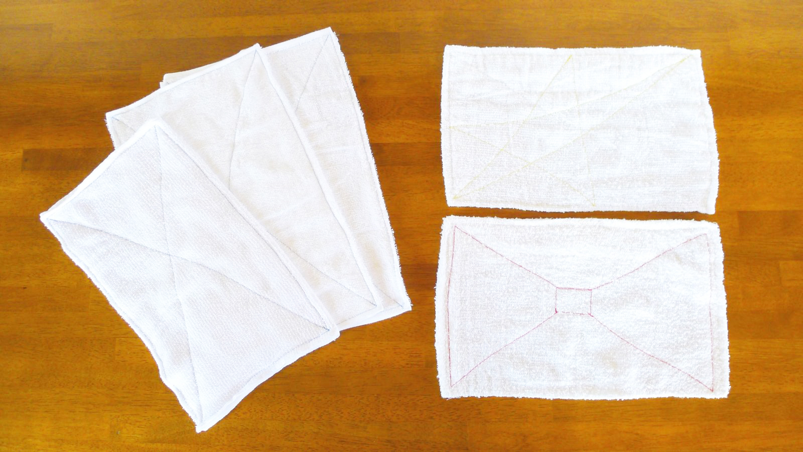 雑巾の作り方 手縫いok 5分で完成 アレンジで星やリボンにも ぎゅってweb