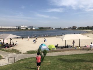 【大田区】白い砂浜のビーチに磯遊び！大森ふるさとの浜辺公園