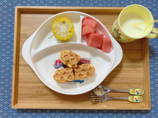 リアル朝ごはん 10分でできる 2歳児とママの平日朝食の工夫 ぎゅってweb
