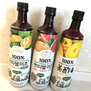 100％果実発酵！飲めるお酢「美酢（ミチョ）」にハマっています。