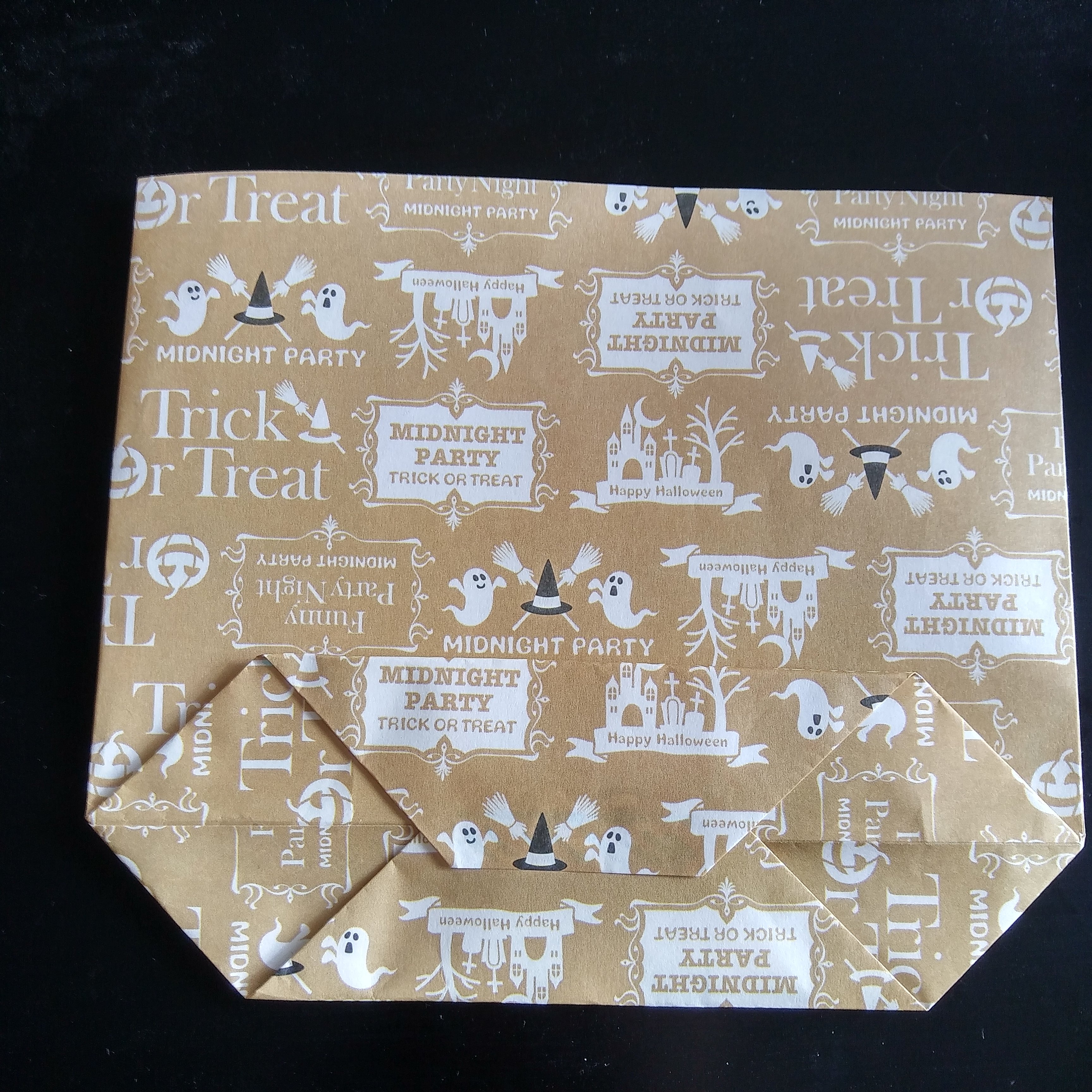 100均折り紙でミニサイズの紙袋を作ろう オリジナル紙袋の作り方 あんふぁんweb