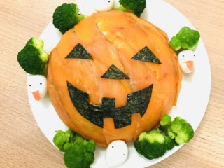 見て楽しい！食べておいしい！和洋折衷なハロウィーンライスドーム