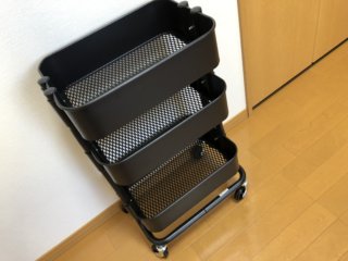 【IKEA】人気ワゴンのミニサイズ「ロースフルト」をランドセルラックに