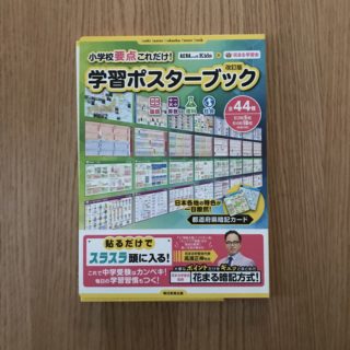 家庭学習に！コストコの優れた学習グッズ「学習ポスターブック」活用法