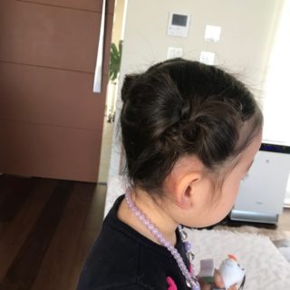 イベント時も活躍！ダイソーで買った道具で簡単リボンヘアー