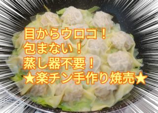 パーティーごはんにいかが？超簡単！包まない蒸し器不要の手作り焼売