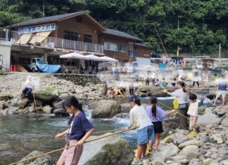 【子連れおでかけ】はじめての釣り体験に秋川渓谷の天然マス釣場がおすすめ！