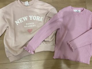 暑さ寒さも彼岸まで、急に寒くなってきたので子ども服をH＆Mで秋準備